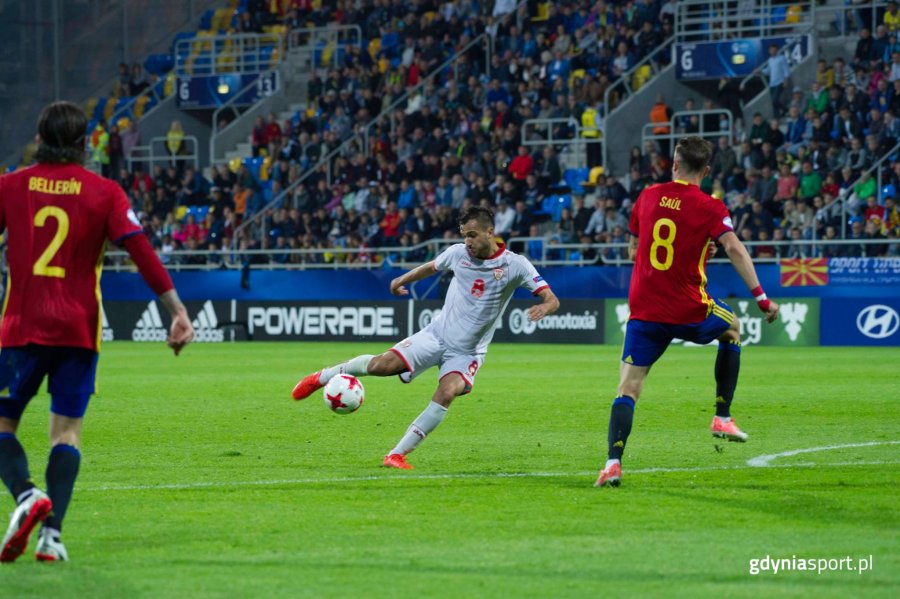 Hiszpania - Macedonia, fot. gdyniasport.pl