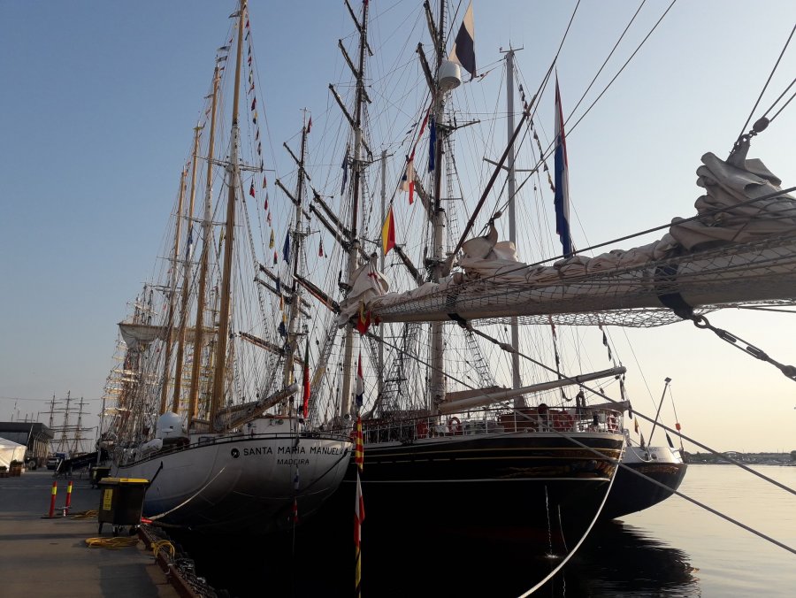 Pogoria na The Tall Ships Races 2018 w norweskim Stavanger