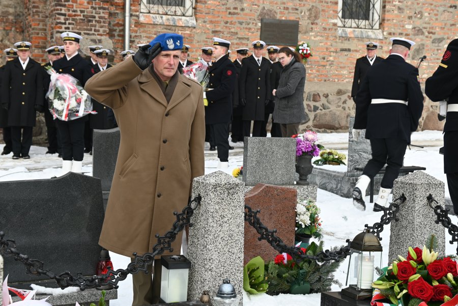 Na cmentarzu oksywskim przy mogile ks. Antoniego Muchowskiego odbyły się uroczystości 163. rocznicy powstania styczniowego