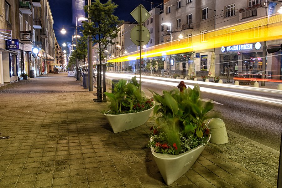 Gdynia nocą, fot. Michał Puszczewicz