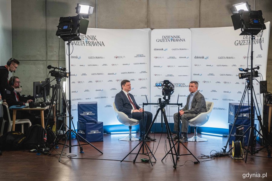 Pierwszy dzień kongresu „Perły Samorządu 2023” w Gdyni, fot. Kamil Złoch