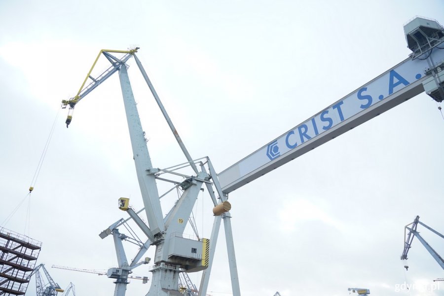 Suwnica w Stoczni CRIST SA 