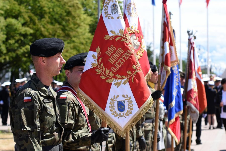 Uroczyste odsłonięcie pomnika Polski Morskiej // fot. Michał Puszczewicz