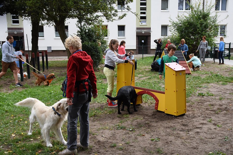Otwarcie wybiegu na ul. Tucholskiej (Oksywie/Obłuże)