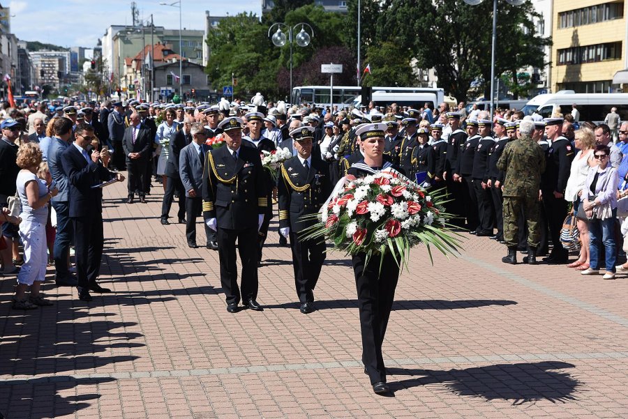 Obchody Święta Wojska Polskiego w Gdyni   / fot. M. Puszczewicz