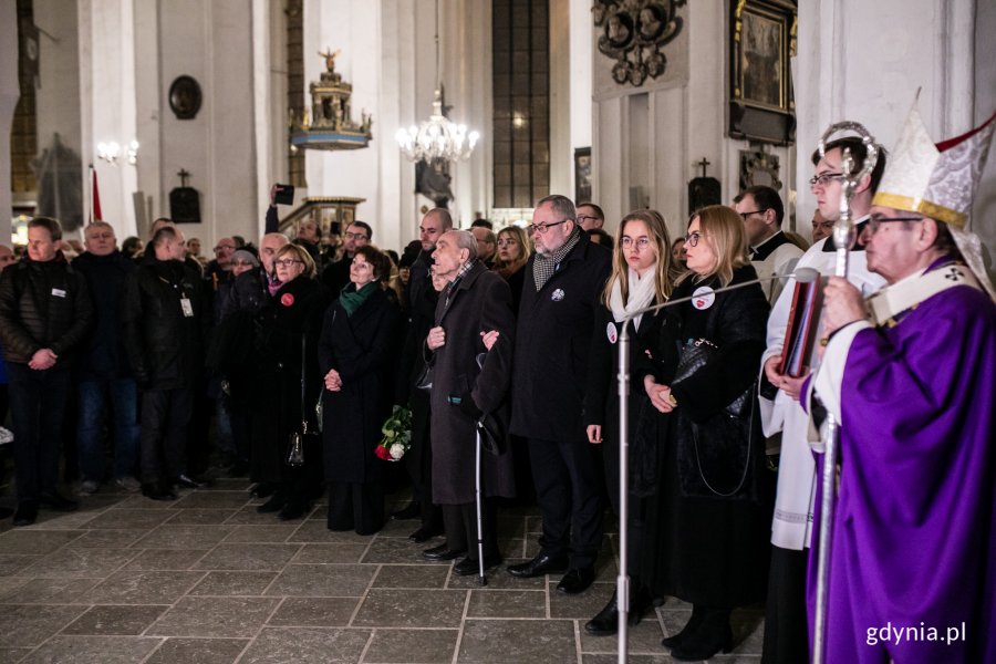 Uroczysta msza święta w pierwszą rocznicę śmierci Pawła Adamowicza // fot. Karol Stańczak