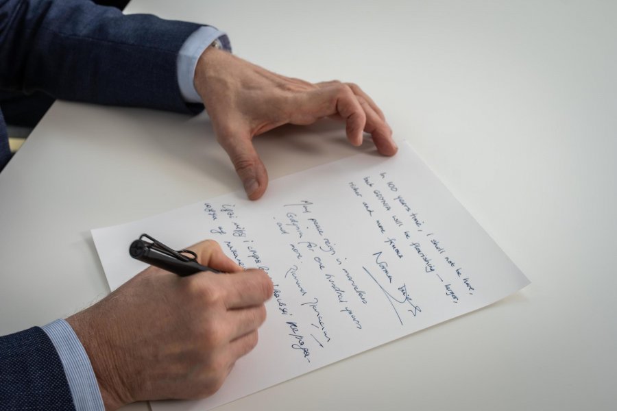 List dla przyszłych pokoleń pisany przez jednego z gości forum Horizon of Peace 