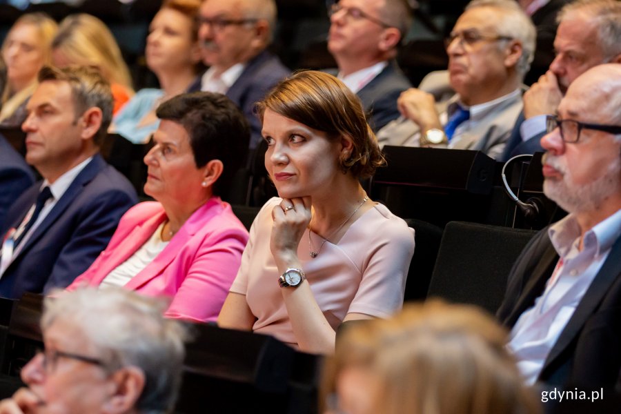 W otwarciu Międzynarodowego Forum Obywatelskiego uczestniczyła wiceprezydent Gdyni Katarzyna Gruszecka-Spychała // fot. Piotr Hukało