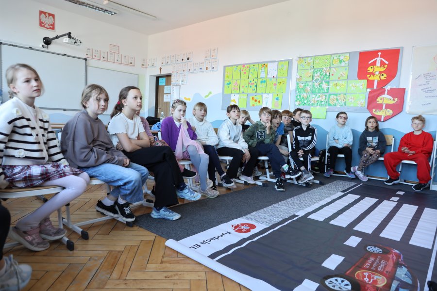 Uczniowie SP 53 w Gdyni mieli okazję wziąć udział w lekcji empatii i bezpieczeństwa