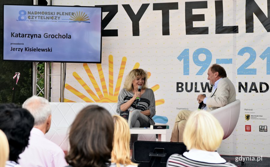 Nadmorski Plener Czytelniczy w Gdyni, fot. Kamil Złoch