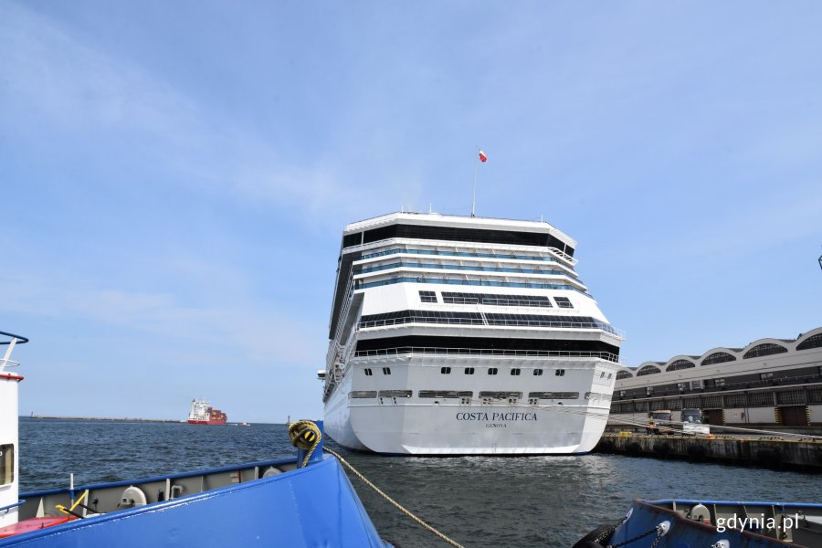 Costa Pacifica po raz trzeci w tym sezonie #wGdyni