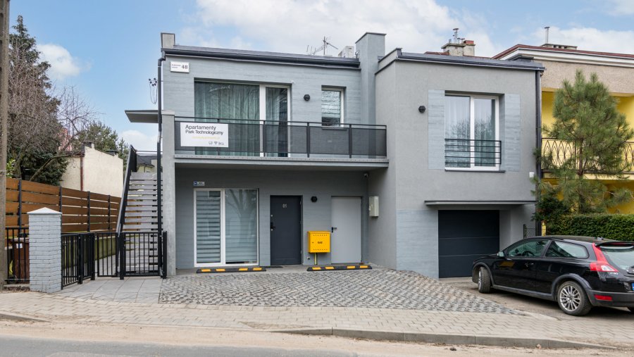 Gdynia Redłowo - Apartamenty Park Technologiczny, widok budynku z zewnątrz