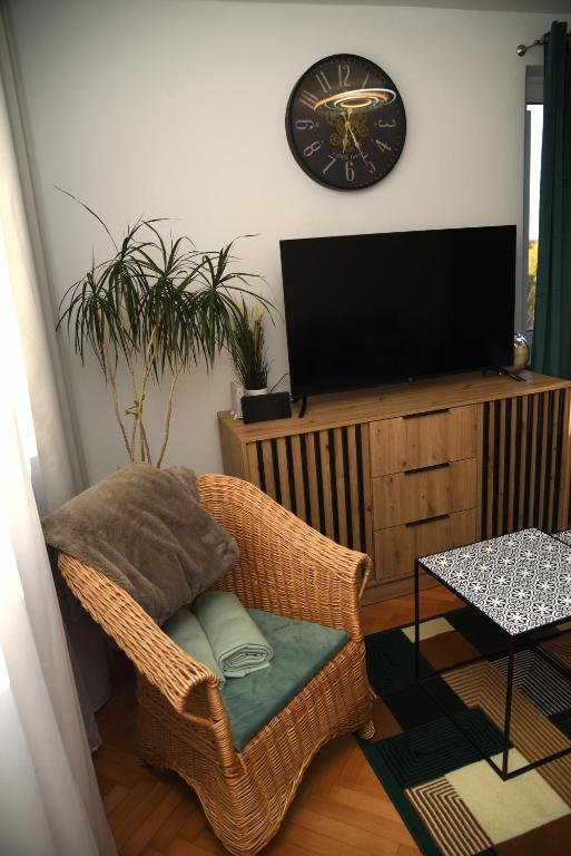 Salon w obiekcie Zielona Przystań