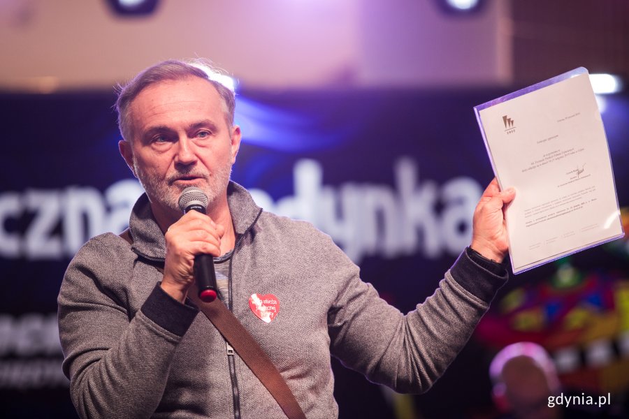 Sobotnie granie z WOŚP w Gdyni, fot. Karol Stańczak