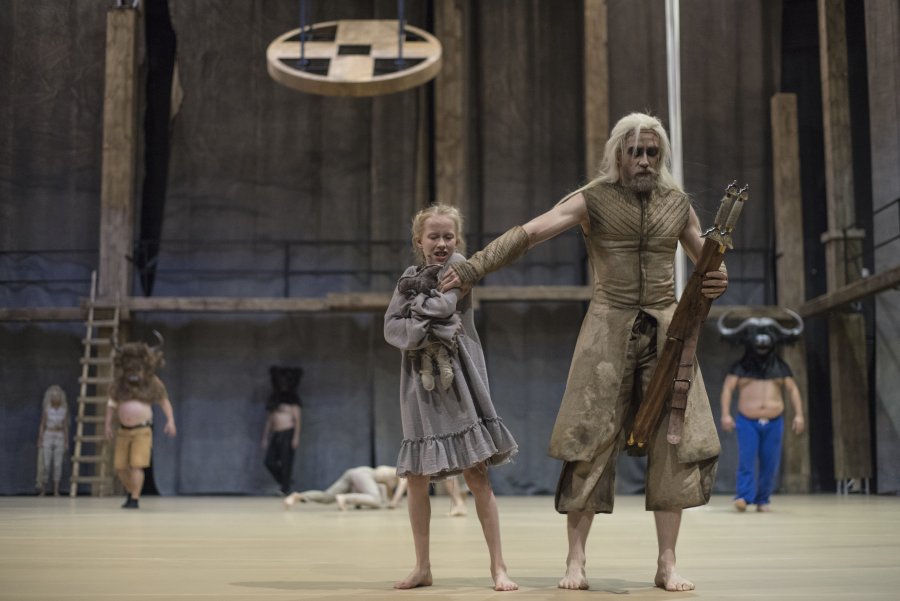 Przygotowania do premiery Wiedźmina w Teatrze Muzycznym fot. Przemysław Burda
