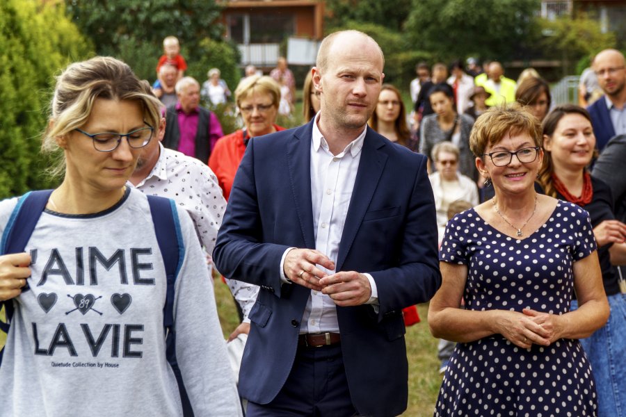 Przystań otworzył Bartosz Bartoszewicz, wiceprezydent Gdyni ds. jakości życia