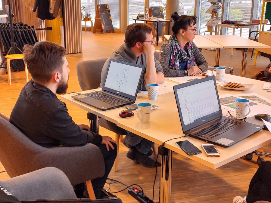 Warsztaty projektów miejskich BO2022 odbywają się w UrbanLab Gdynia //fot. Aleksandra Dylejko, Laboratorium Innowacji Społecznych