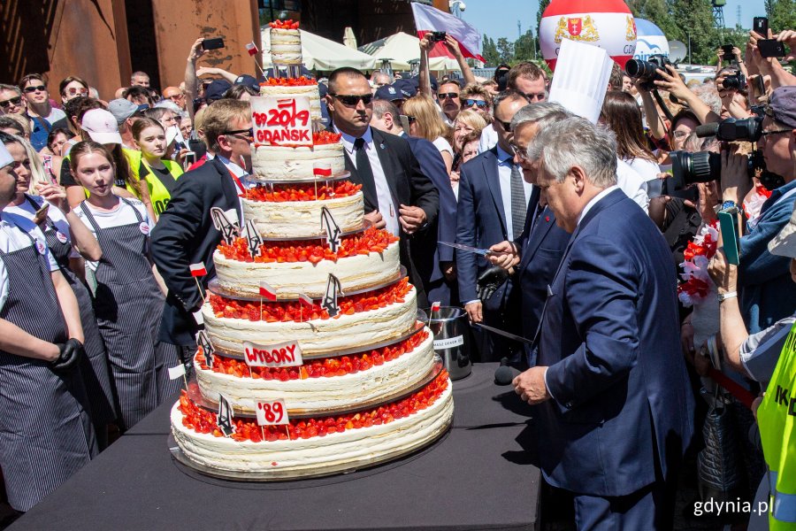 We wtorek, 4 czerwca w Gdańsku odbyły się centralne obchody Święta Wolności i Solidarności, fot. Piotr Hukało.