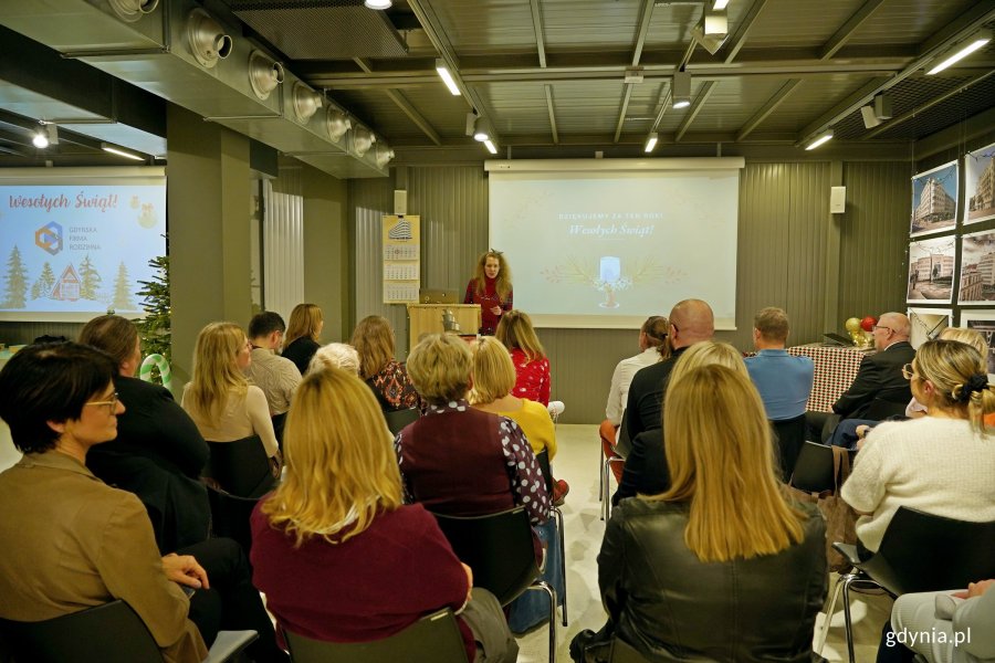 Świąteczne spotkanie firm rodzinnych poprowadziła Agata Braun