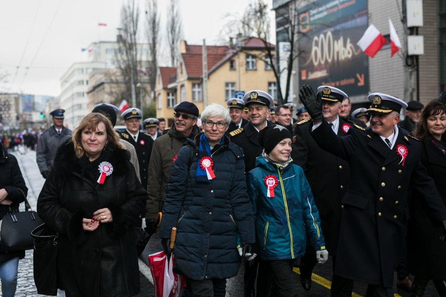 Gdynia uczciła Niepodległą