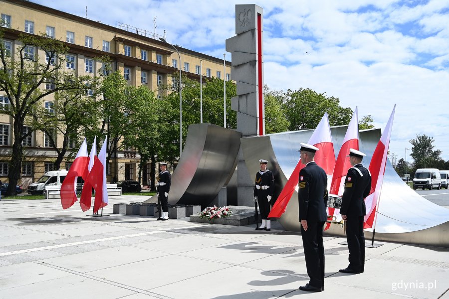 Gdyńskie obchody Międzynarodowego Dnia Uczestników Misji Pokojowych ONZ oraz Dnia Weterana Działań Poza Granicami Państwa. Fot. Michał Puszczewicz