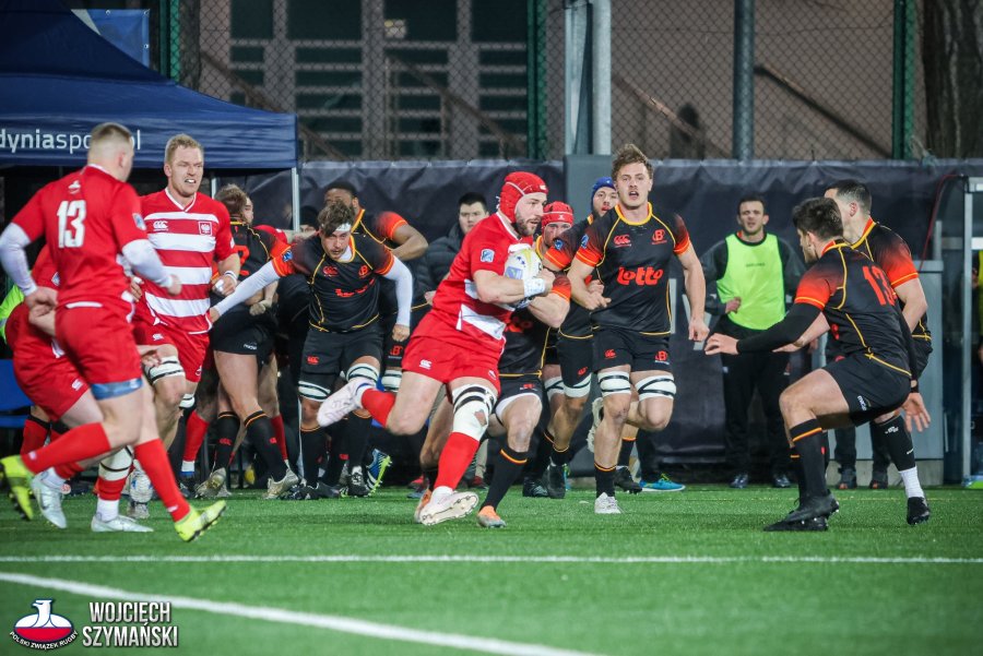 Historyczny sukces Polski na Narodowym Stadionie Rugby // fot. W. Szymański/https://pzrugby.pl