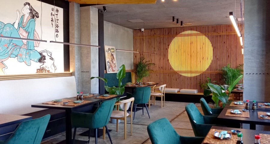 Umiko Sushi, nominacja numer 6, autorka projektu: Kalina Dobija-Dziubczyńska ul. Świętojańska 130, fot. mat. pras. CDG