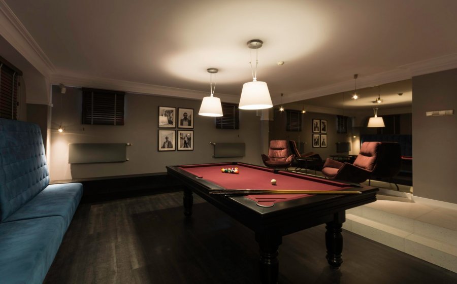 Hotel Antares, sala bilardowa