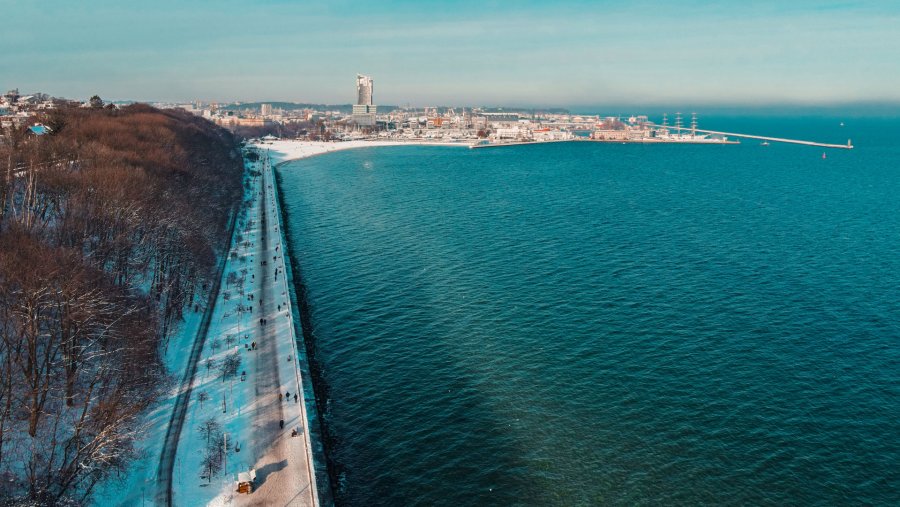 Gdynia zimą