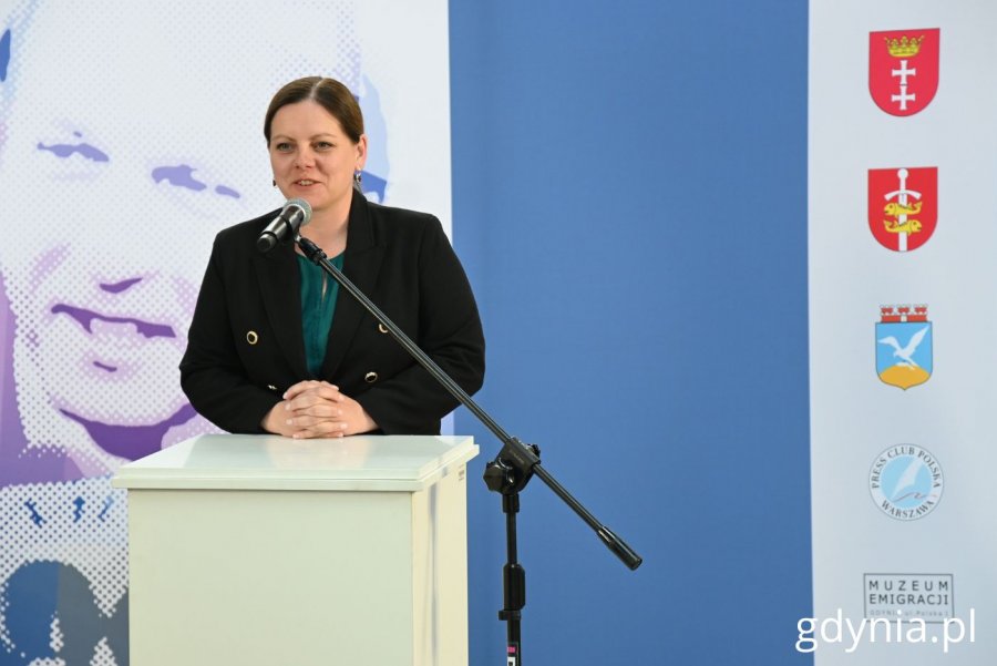 Aleksandra Kosiorek, prezydent Gdyni (fot. Magdalena Starnawska)