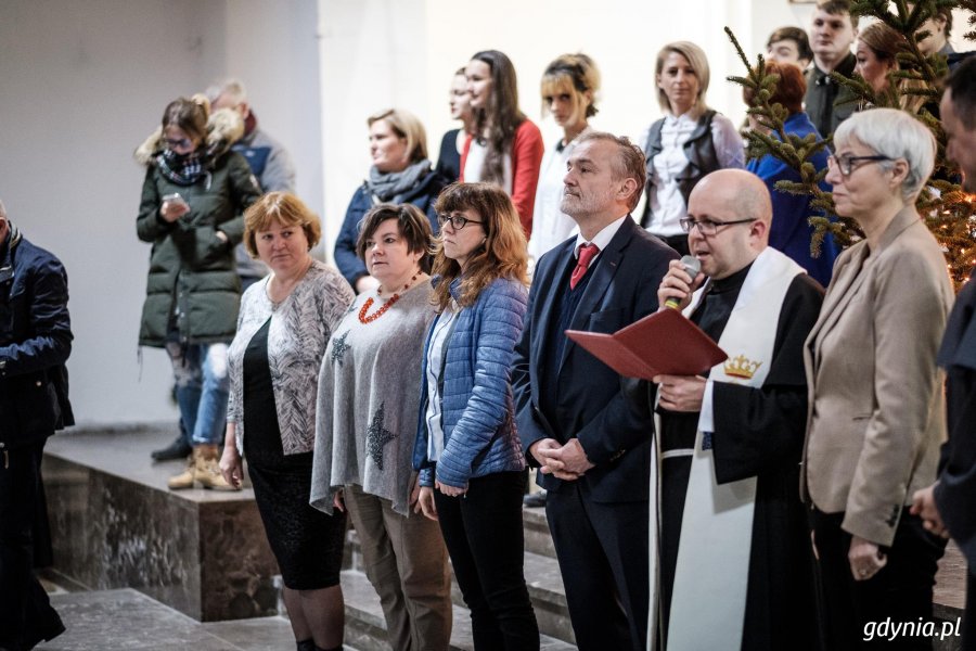 Wigilia u franciszkanów w Gdyni, fot. Dawid Linkowski