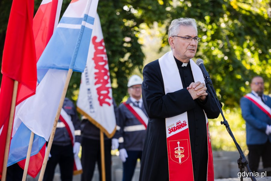 W trakcie obchodów odmówiono wspólną modlitwę (fot. Karol Stańczak)
