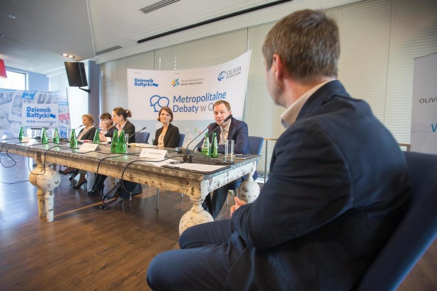 III debata metropolitalna "Dziennika Bałtyckiego" // fot. Piotr Hukało