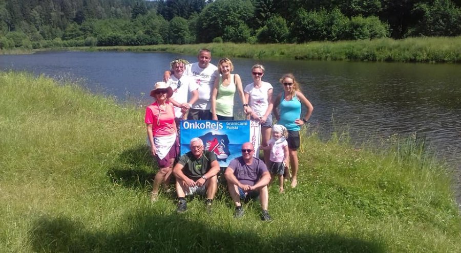 Onkorejs - uczestnicy trasy nr 28 // mat. www.facebook.com/OnkoRejs