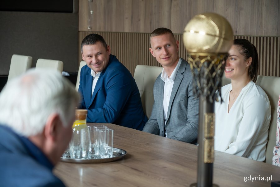 Na zdjęciu od lewej: Jakub Snopek, Norbert Wrzesiński, Barbora Wrzesińska (fot. Natalia Kawalerowicz)