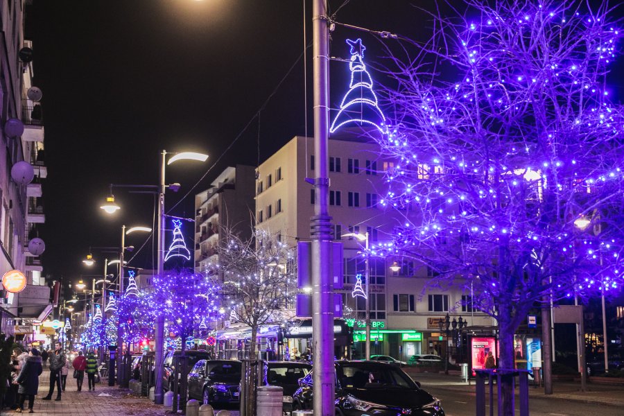 Gdynia rozbłysła na Święta tysiącami światełek // fot.Karol Stańczak