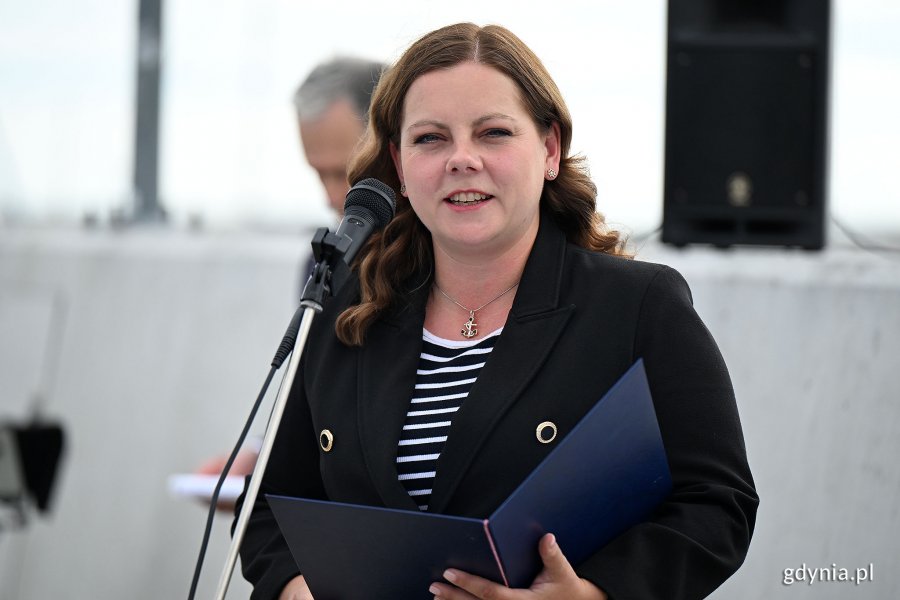 Prezydent Gdyni Aleksandra Kosiorek (fot. Michał Puszczewicz)