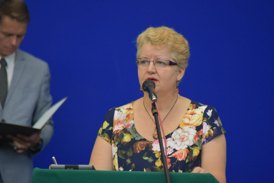  Irena Szafranek, dyrektor Centrum Kształcenia Zawodowego i Ustawicznego nr 1 w Gdyni // fot. Lechosław Dzierżak