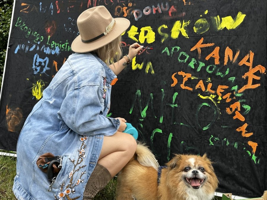 PSIknik w Parku Kolibki. Fot. Dominika Sobiech