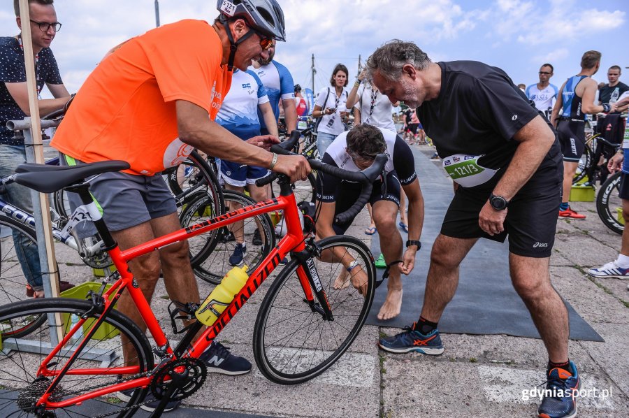 Gdyńskie sztafety podczas Enea IRONMAN 70.3 Gdynia / fot.gdyniasport.pl