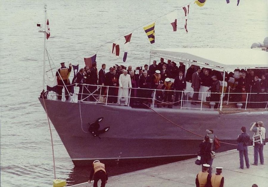 ORP Mewa //fot.mat.prasowe Marynarki Wojennej