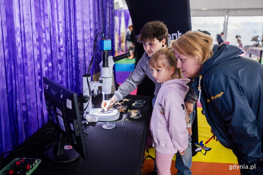 Stoisko Centrum Nauki Experyment w Kids Zone