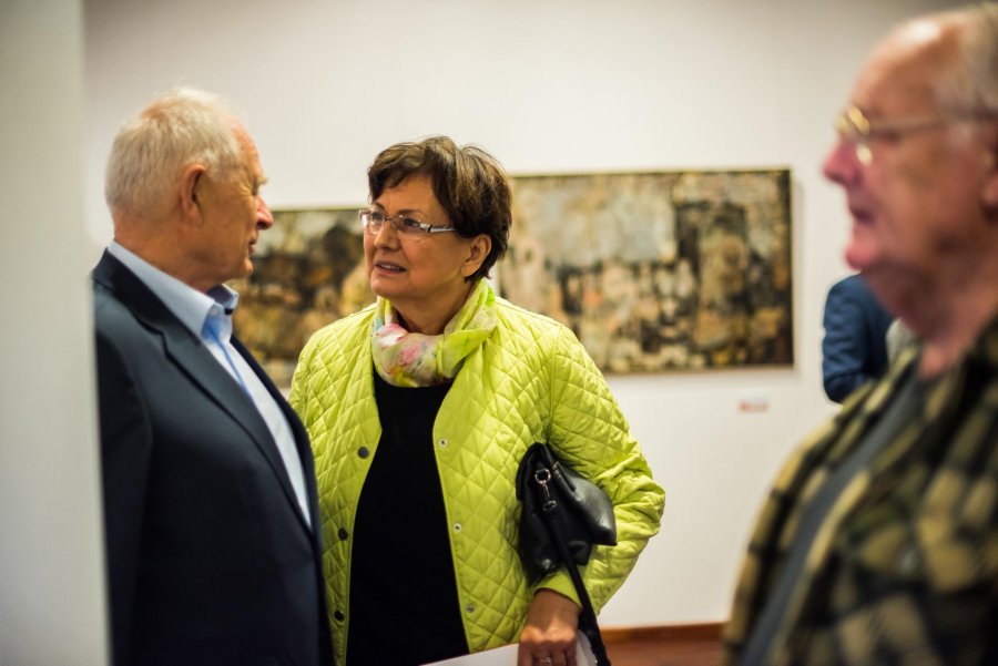 Wernisaż wystawy Anieli Kity, fot. D. Linkowski