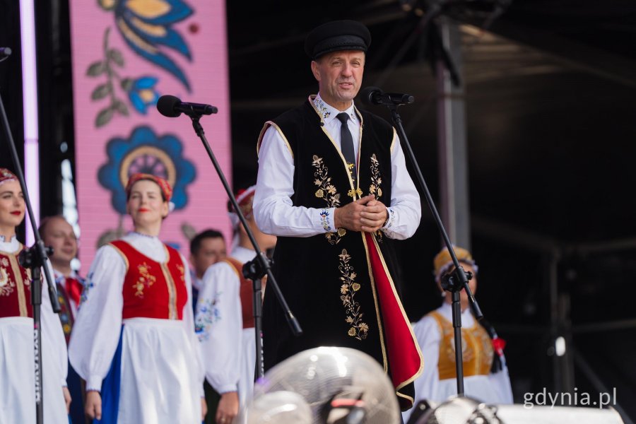 Na scenie Mieczysław Struk, marszałek wojew&oacute;dztwa pomorskiego