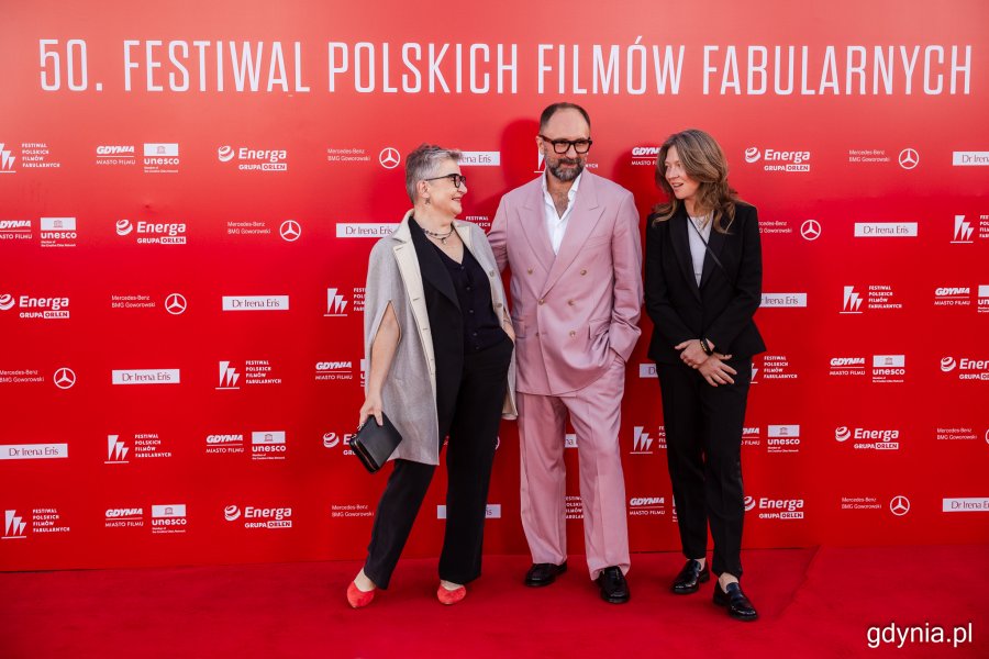 Ceremonia czerwonego dywanu poprzedzająca sobotnią galę 50. Festiwalu Polskich Filmów Fabularnych w Gdyni (fot. Karol Stańczak)