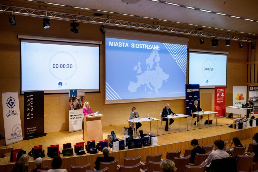 Finał Konkursu Wiedzy o Gdyni / fot. Uniwersytet WSB Merito Gdynia