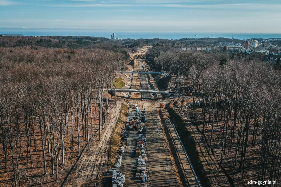 prace na Obwodnicy Witomina:foto, Marcin Mielewski, ZDM G