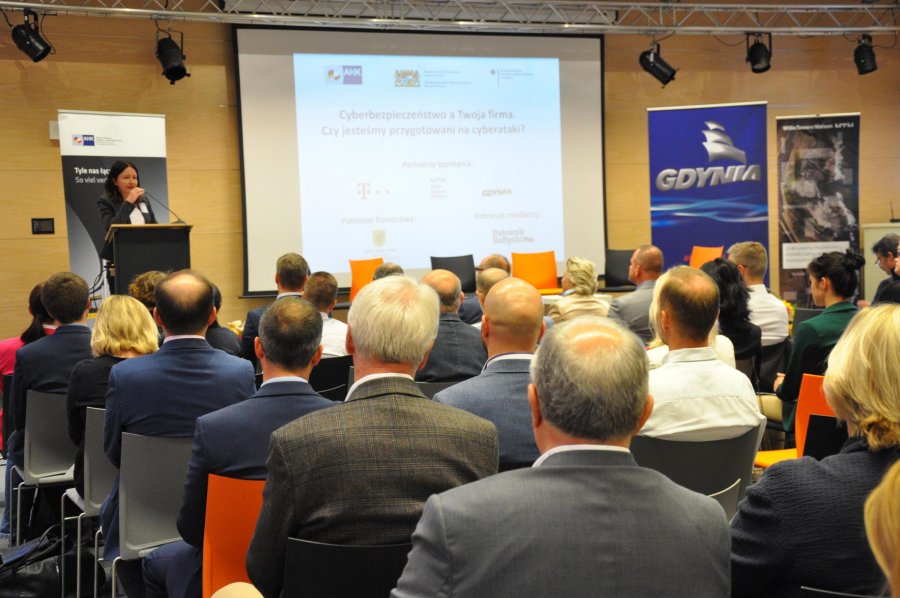 W Pomorskim Parku Naukowo-Technologicznym odbyła się debata o cyberbezpieczeństwie // fot. Magdalena Czernek