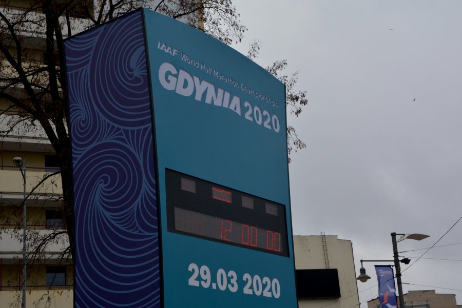 Dokładnie 379 dni pozostało do mistrzostw świata IAAF w półmaratonie / fot. GdyniaSport