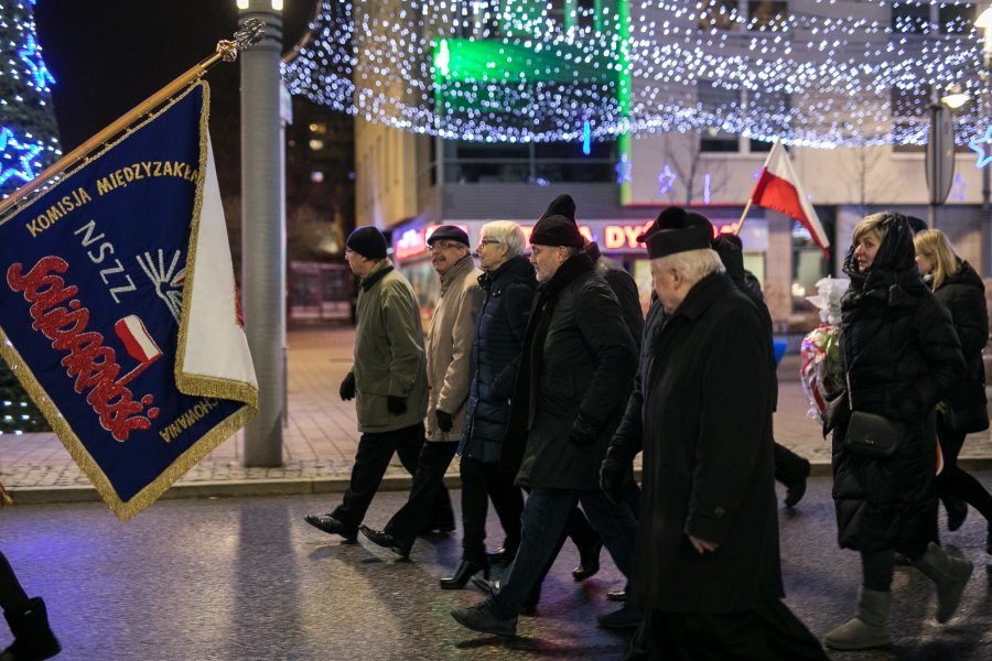W uroczystościach uczestniczyli: prezydent Wojciech Szczurek oraz przewodnicząca gdyńskiej Rady Miasta Joanna Zielińska // fot. Karol Stańczak